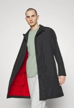 Hugo Munir - Mantel - Black -ZALANDO WINKEL 5e6ba828cbf640d6b6492083b11a975b