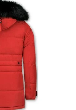 Lange Pi 8667R - Winterjas - Red -ZALANDO WINKEL 60407b44f209410db53472788dae916d