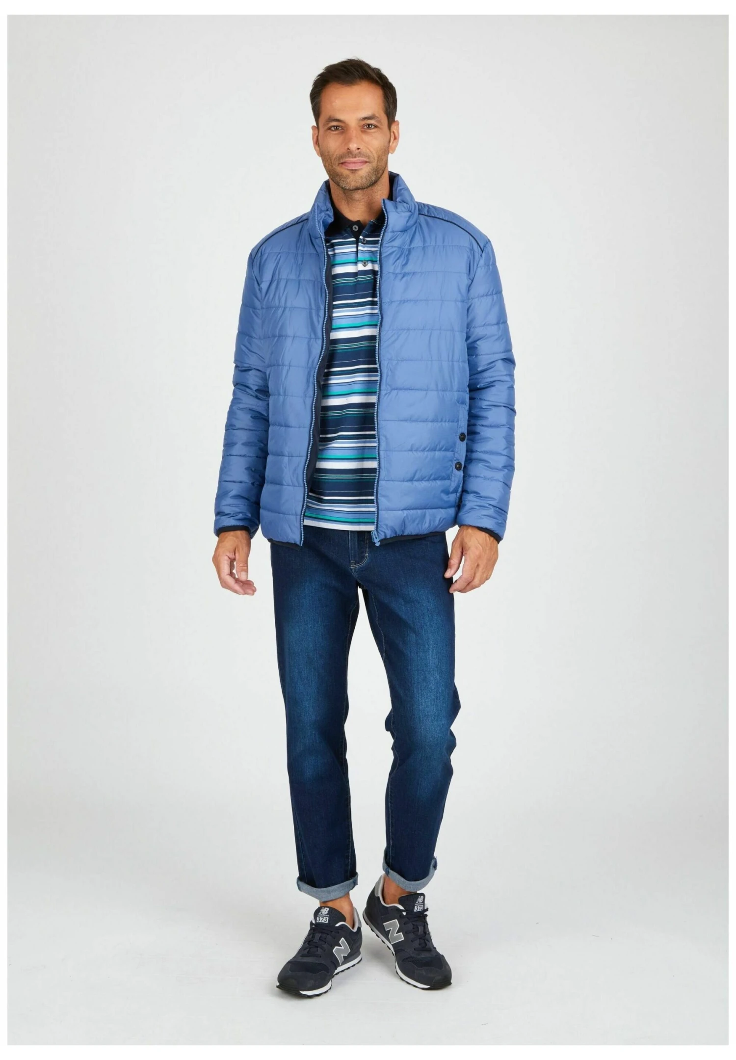 Winterjas - Blau 4 Winterjas - Blau - Afbeelding 2