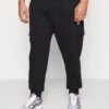 SikSilk Extended - Cargobroek - Black -ZALANDO WINKEL 60cd8c72679f46d5b90069520dc04d9f
