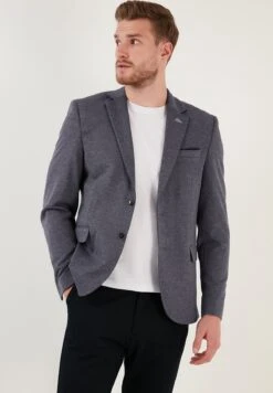 Slim Fit - Blazer - Dark Navy Blue -ZALANDO WINKEL 617d02865def4f32bc2bf0b8291e31e2