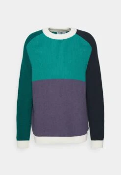 Marc O'Polo DENIM Trui - Multi/Moonstone Teal -ZALANDO WINKEL 641dde58fee54eb4bfaf406f06a8ad29