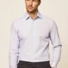 Hackett London Fine Str - Zakelijk Overhemd - Blue/White