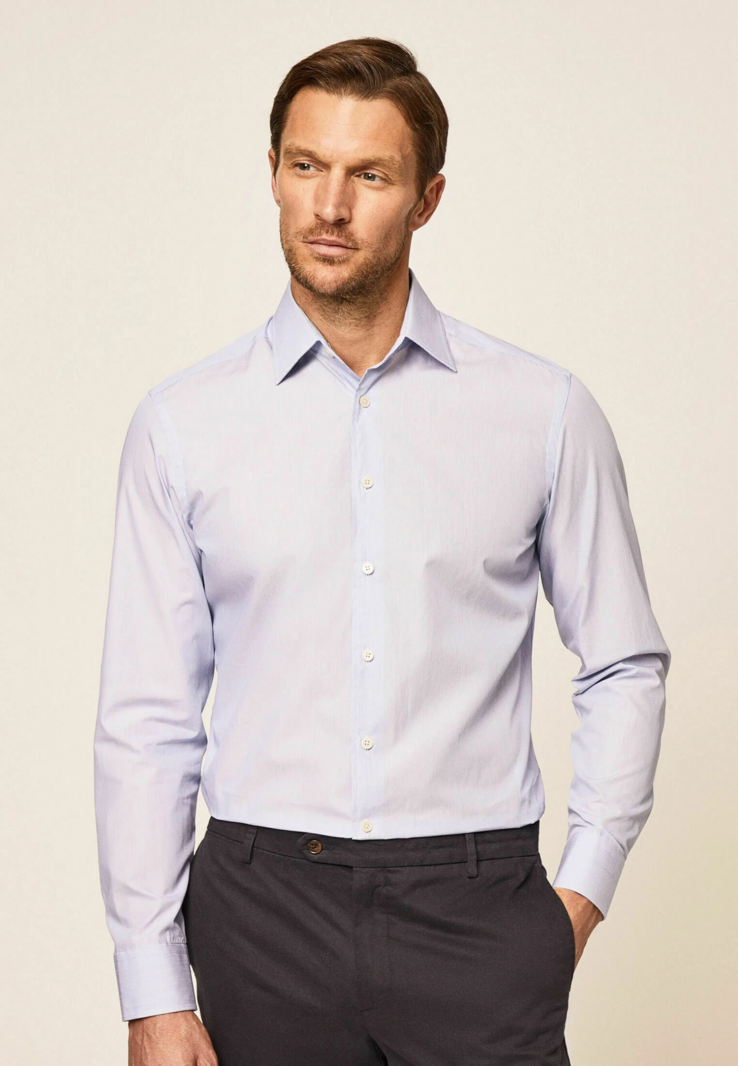 Hackett London Fine Str - Zakelijk Overhemd - Blue/White 3 Hackett London Fine Str - Zakelijk Overhemd - Blue/White