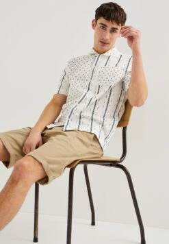 WE FASHION Regular Fit Met Dessin - Overhemd - White -ZALANDO WINKEL 65a79c67051c4ccc8a0c3b0c3ace4c02