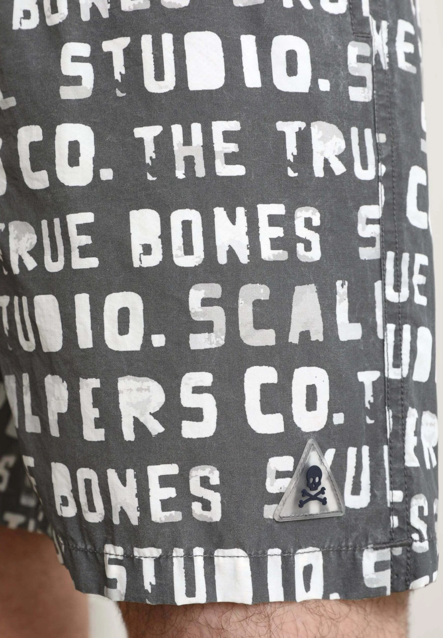 Scalpers With Text Print- Zwemshorts - Dark Grey 5 Scalpers With Text Print- Zwemshorts - Dark Grey - Afbeelding 3