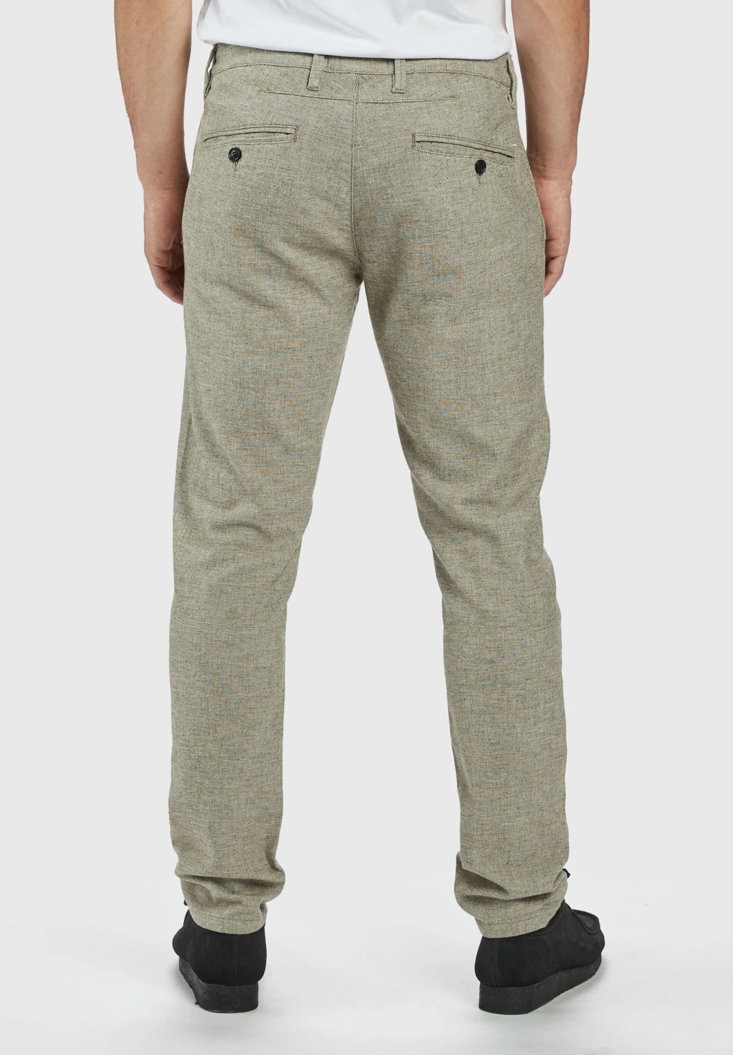 Gabba Paul Grid- Chino - Deep Lichen 4 Gabba Paul Grid- Chino - Deep Lichen - Afbeelding 2