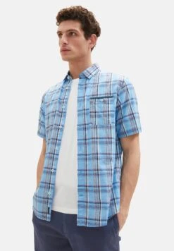 Tom Tailor Mit Karomuster - Overhemd - Blau -ZALANDO WINKEL 667778ff46994e1eac0f068e2017775b