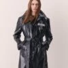 MOSCHINO Trenchcoat - Fantasy Black -ZALANDO WINKEL 6690e1319ca54cc6b374bc8ea2c058e6