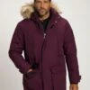 JP1880 With Hood - Parka - Aubergine -ZALANDO WINKEL 66f29f45f6f645b2a291a895c57444a6