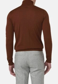 Oscar Jacobson Cole- Trui - Orange Ginger -ZALANDO WINKEL 670173cb49de4453bb1f699f1a7452a5