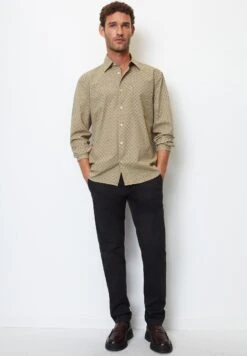 Marc O'Polo Langarm-Regular Mit Allover-Print - Overhemd - Multi Jonesboro Bream -ZALANDO WINKEL 672305f01273490196d6793ebce5e602