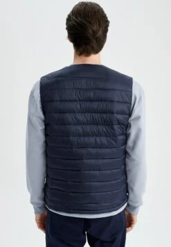 DeFacto Regular Fit - Bodywarmer - Navy -ZALANDO WINKEL 6742f416a959450f8d6222e77f5b7d5d