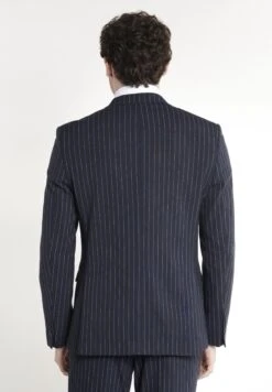 Nadelstreifen - Kostuum - Dunkelblau -ZALANDO WINKEL 67798e3b7f184e5aa567830f5d3ada63