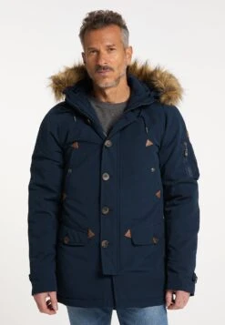 Dreimaster Halflange Jas - Marine -ZALANDO WINKEL 6941ad6f3e4348c6b16f932840cc5a5d