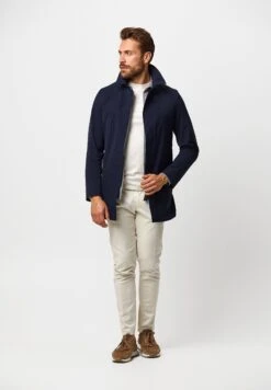 Profuomo Long - Halflange Jas - Navy -ZALANDO WINKEL 6959065e6d354f899b719e427bd06619