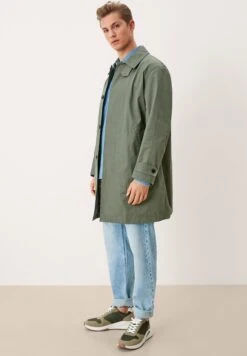 S.Oliver Halflange Jas - Olive -ZALANDO WINKEL 69b06e1e3137428b8835d4c1930dedfe