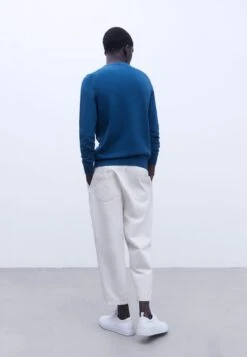 ADOLFO DOMINGUEZ Crew Neck - Trui - Petroleum -ZALANDO WINKEL 69e05349f0dc4e729e82252f2c76b49f