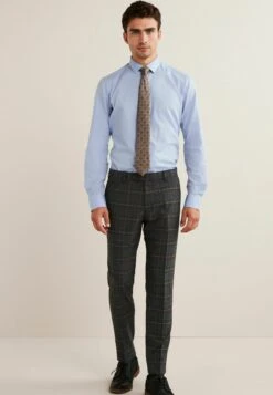 Next Trimmed Prince Of Wales Check Standard - Chino - Blue -ZALANDO WINKEL 6a4f89c8b211449f889466654ceb510e