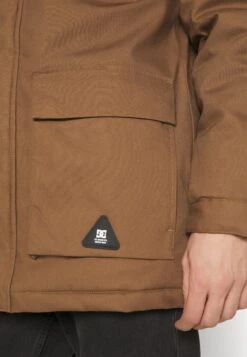 DC SHOES MayburyJckt Cqt0 - Parka - Bison -ZALANDO WINKEL 6cd5d48c680e4b18a15279d1a2046df6