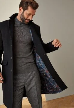 Next Mantel - Black -ZALANDO WINKEL 6cfb3dd6edb7418e995ea1547dd5bcea