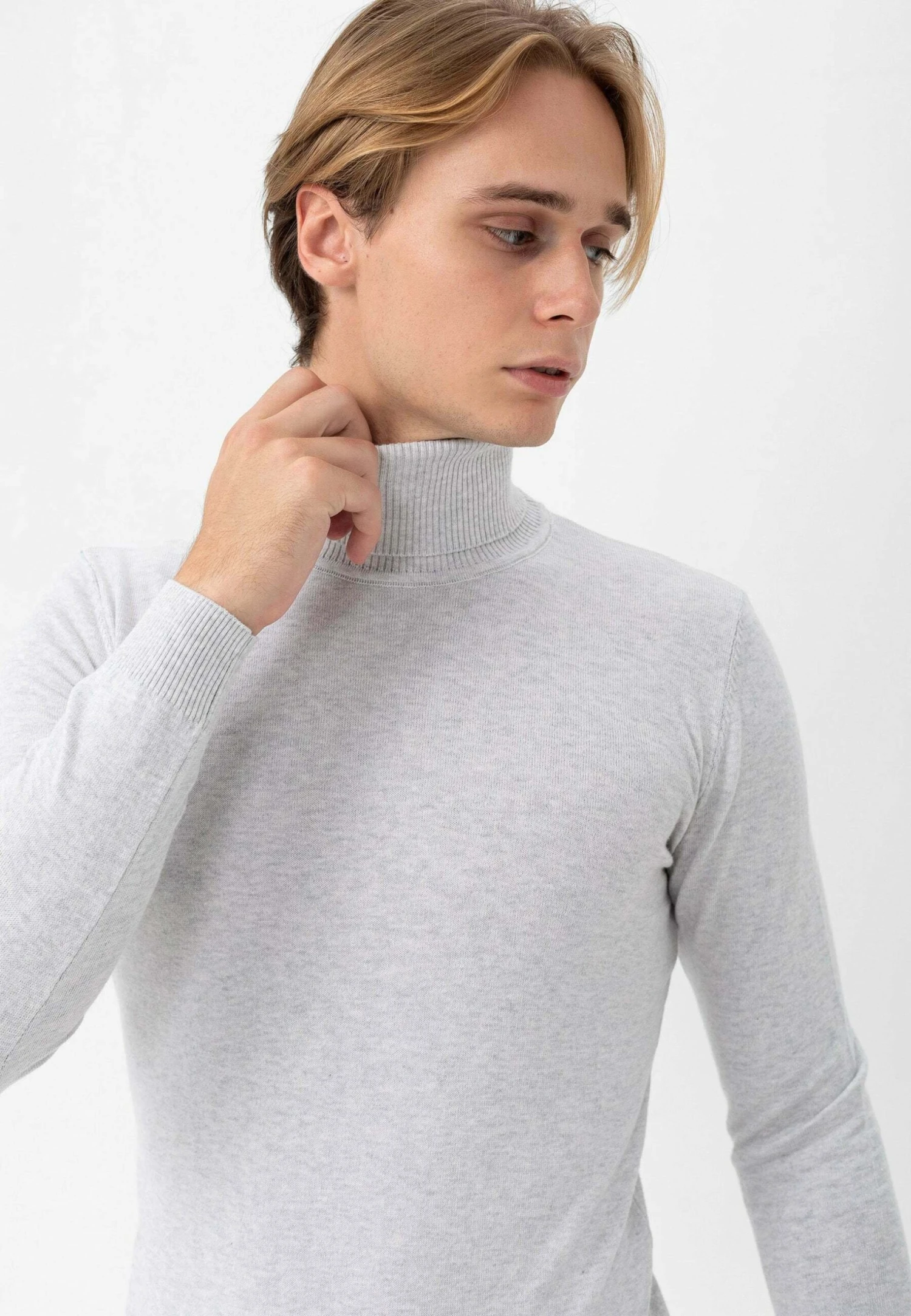 Trui - Grey Melange 6 Trui - Grey Melange - Afbeelding 4