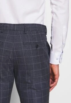 Selected Homme Slhslim Mazeair Check Suit - Kostuum - Dark Blue/White -ZALANDO WINKEL 6ef55fb28ea24d31bf56d1f76c4bd4a3