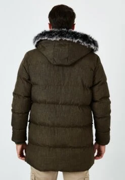 Slim Fit - Winterjas - Khaki -ZALANDO WINKEL 6f4a8de54e00451693fc9a1345e913f6