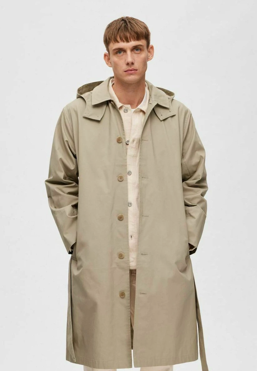 Selected Homme Klassischer - Trenchcoat - Chinchilla 3 Selected Homme Klassischer - Trenchcoat - Chinchilla