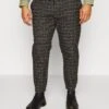 Redefined Rebel Romeo Pants- Broek - Black Check -ZALANDO WINKEL 703733eaeec04a69b4594ed012b43186