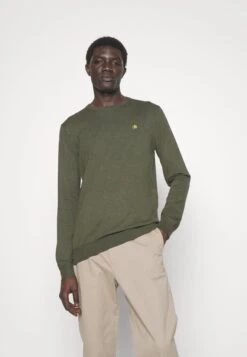 Scotch & Soda Essentials Crew Neck - Trui - Field Green -ZALANDO WINKEL 708d771909f543ce87592ad3a11e565d