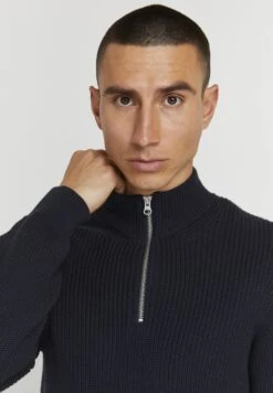 CASUAL FRIDAY Karlo Half Zipper - Trui - Dark Navy -ZALANDO WINKEL 7224c04cd3f84d798e20c73b0bc1ad96