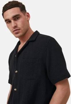 COTTON ON Palma Short Sleeve - Overhemd - Black -ZALANDO WINKEL 75098b52c839420c944d1c44f25d1022