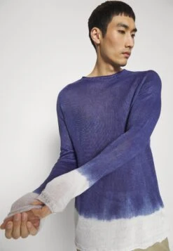 120% Lino Uomo - Trui - Shibori Ink -ZALANDO WINKEL 756fa206761f44ddb053019494d3d0eb