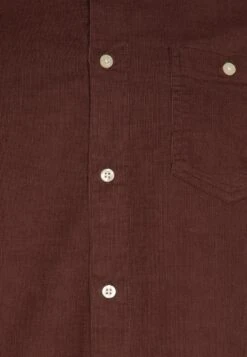 Regular Fit Gots Vegan - Overhemd - Deep Mahogany -ZALANDO WINKEL 75e378e241334a01b430162de3494cab