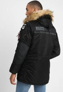 Alpha Industries Airborne - Winterjas - Black -ZALANDO WINKEL 76156d43aed8472980b0602928acc540