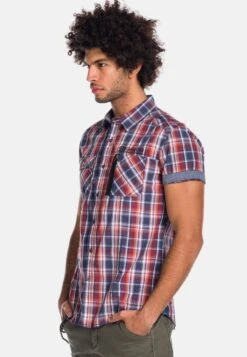 Koroshi Short Sleeve Wash Effect- Overhemd - Granate Maroon -ZALANDO WINKEL 7667b81babc34683a29f98617d0b03c6