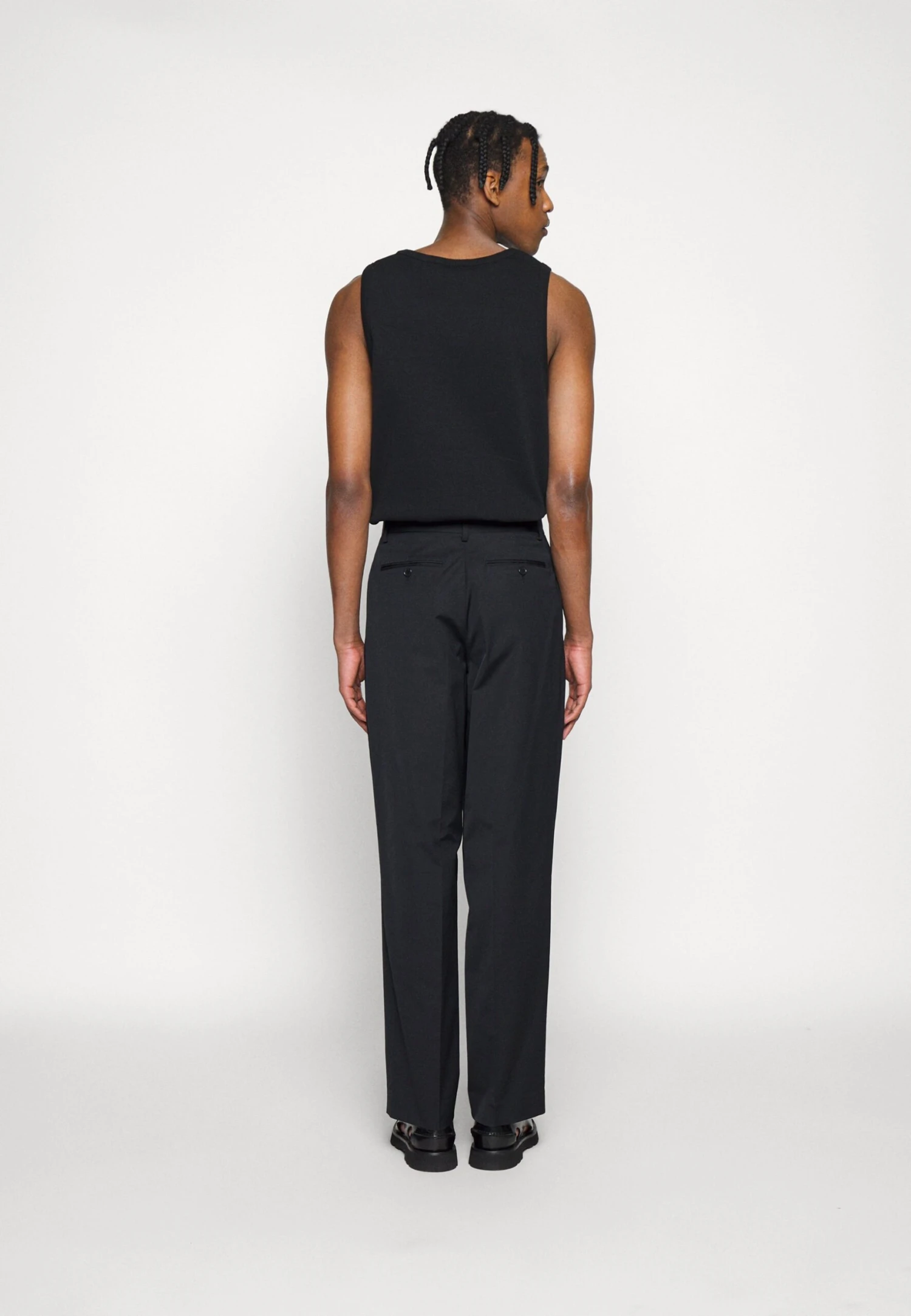 Pleated Classic Trousers - Pantalon - Black 7 Pleated Classic Trousers - Pantalon - Black - Afbeelding 5