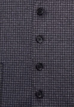 Lindbergh Houndtooth Waistcoat - Bodywarmer - Navy -ZALANDO WINKEL 77353dfdc51f4258908e4d5d373b0a42