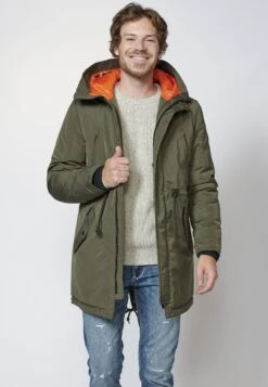 Koroshi Halflange Jas - Kaki -ZALANDO WINKEL 7776d61f532541539b010c38cccb352a