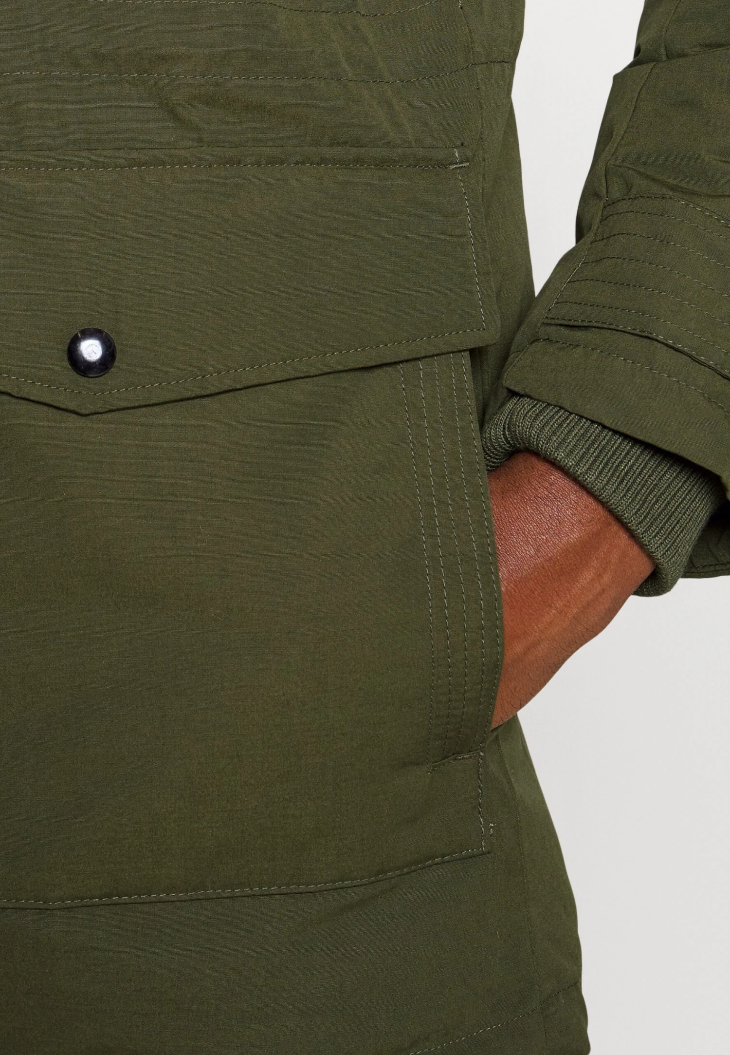 Jack & Jones Jjemash Teddy - Winterjas - Forest Night 6 Jack & Jones Jjemash Teddy - Winterjas - Forest Night - Afbeelding 4