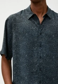 Koton Sleeve Classic Neck Psychedelic Printed Buttoned - Overhemd - Grey Design -ZALANDO WINKEL 78a22df568354dfd9d8edc14b994bdc6