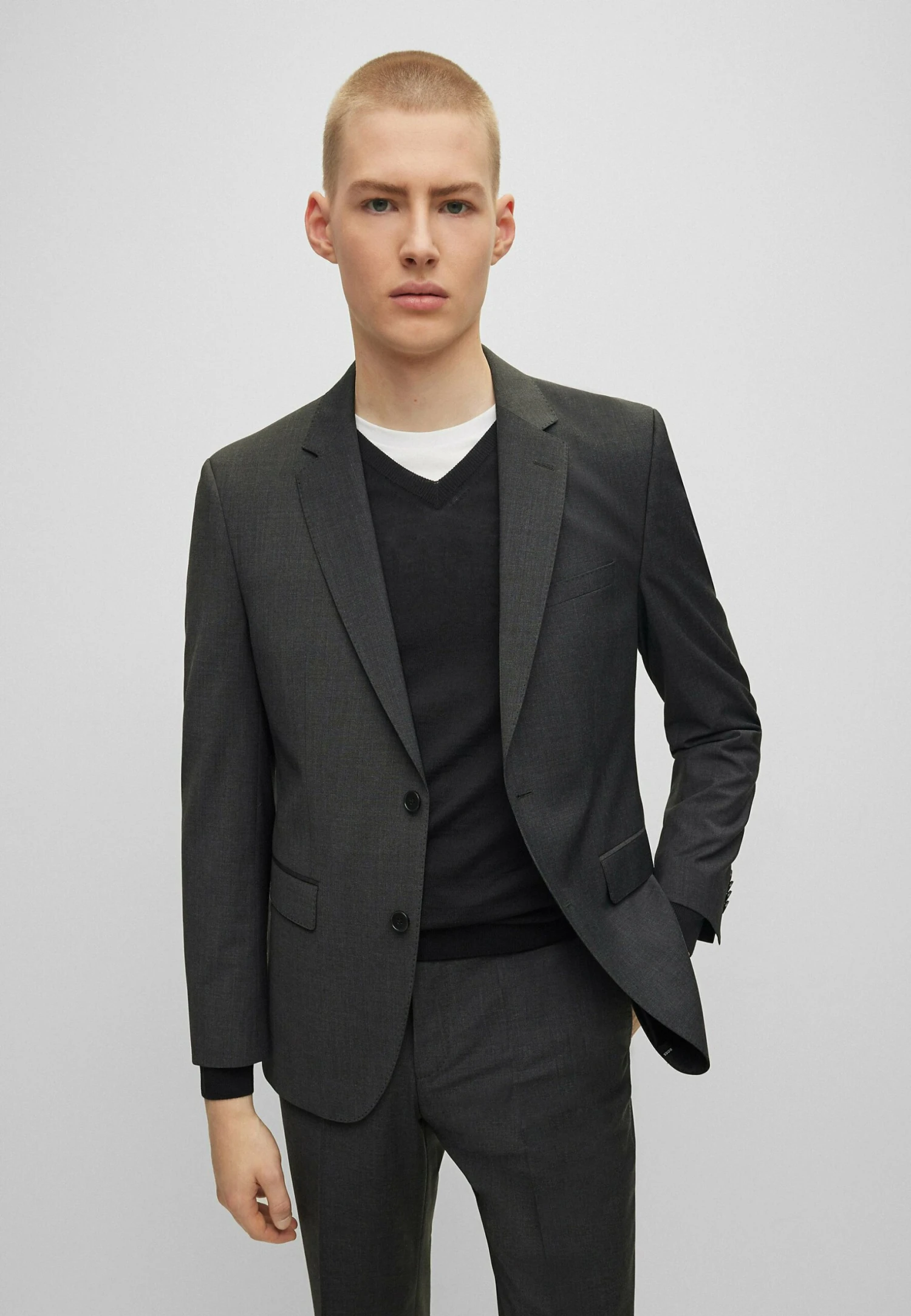 Boss Jasper 2 Set - Kostuum - Dark Grey Eight 4 Boss Jasper 2 Set - Kostuum - Dark Grey Eight - Afbeelding 2