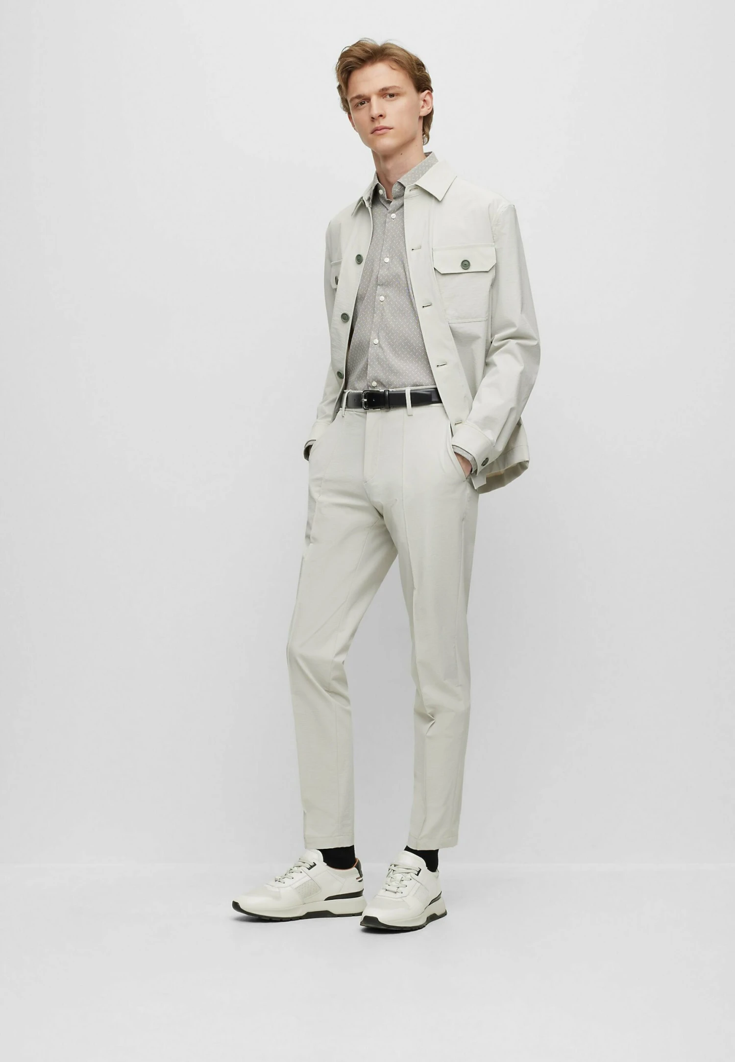 Boss P-Hank-Kent-C1-222 - Overhemd - Open Green Twentyone 4 Boss P-Hank-Kent-C1-222 - Overhemd - Open Green Twentyone - Afbeelding 2