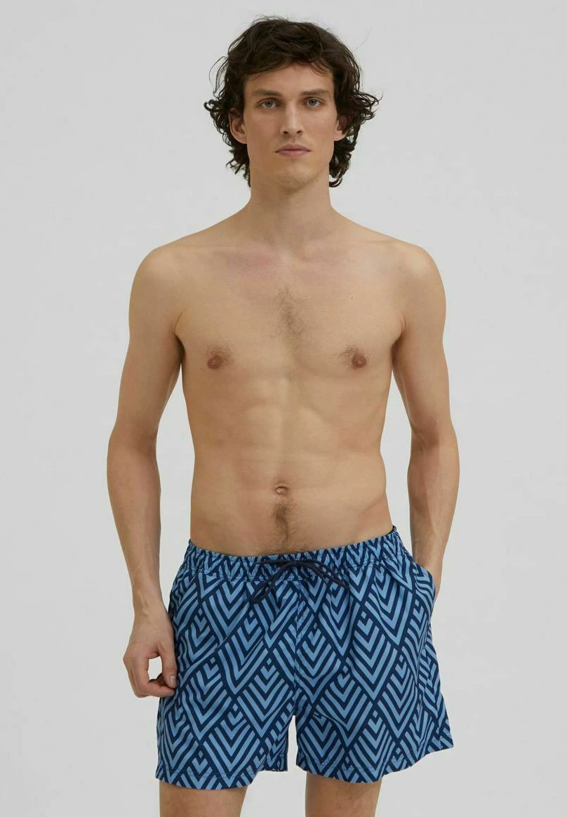 Selected Homme Bedrukte - Zwemshorts - Insignia Blue 3 Selected Homme Bedrukte - Zwemshorts - Insignia Blue