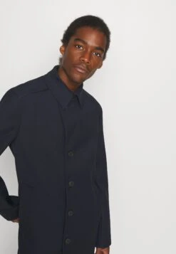 Selected Homme Slhdraper Coat - Halflange Jas - Sky Captain -ZALANDO WINKEL 79c14ef242714e85944235fd8078d357