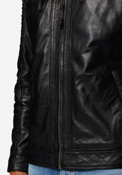 Leren Jas - Schwarz -ZALANDO WINKEL 7a14fd538eff42c9bd73c2ee5b22a462