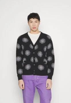 Obey Clothing Cardigan - Vest - Black -ZALANDO WINKEL 7a18fa27871d4119ad6570099cf0448e