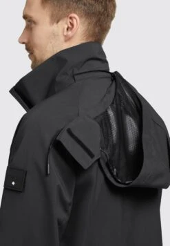 Khujo Adam - Regenjas - Schwarz -ZALANDO WINKEL 7adbffc8f7c941f487705255f1b5dd3e