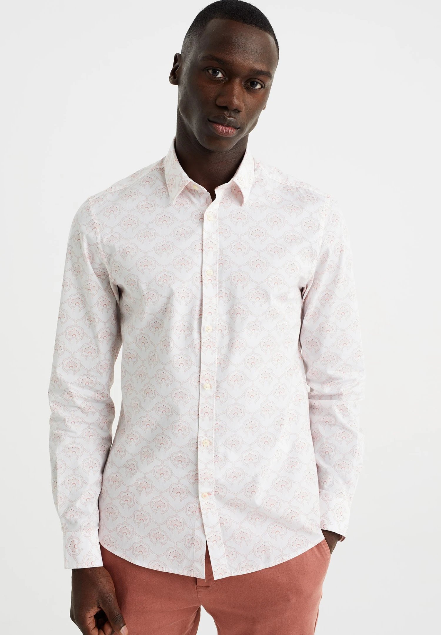 WE FASHION Met Dessin - Overhemd - White 3 WE FASHION Met Dessin - Overhemd - White